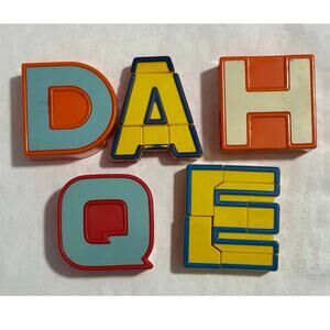 ALPHA BOTS – Alphabet Transforming Robot Toys – 5‑Letter Set – Lakeshore